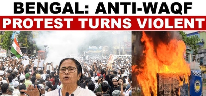 Bengal News: Anti-Waqf Bill Protests Turns Violent